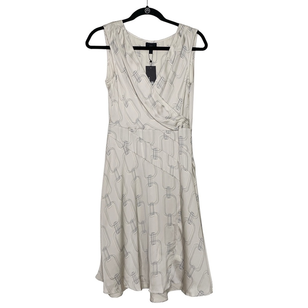 Banana Republic Monogram‎ Silk Crossover Cocktail Dress